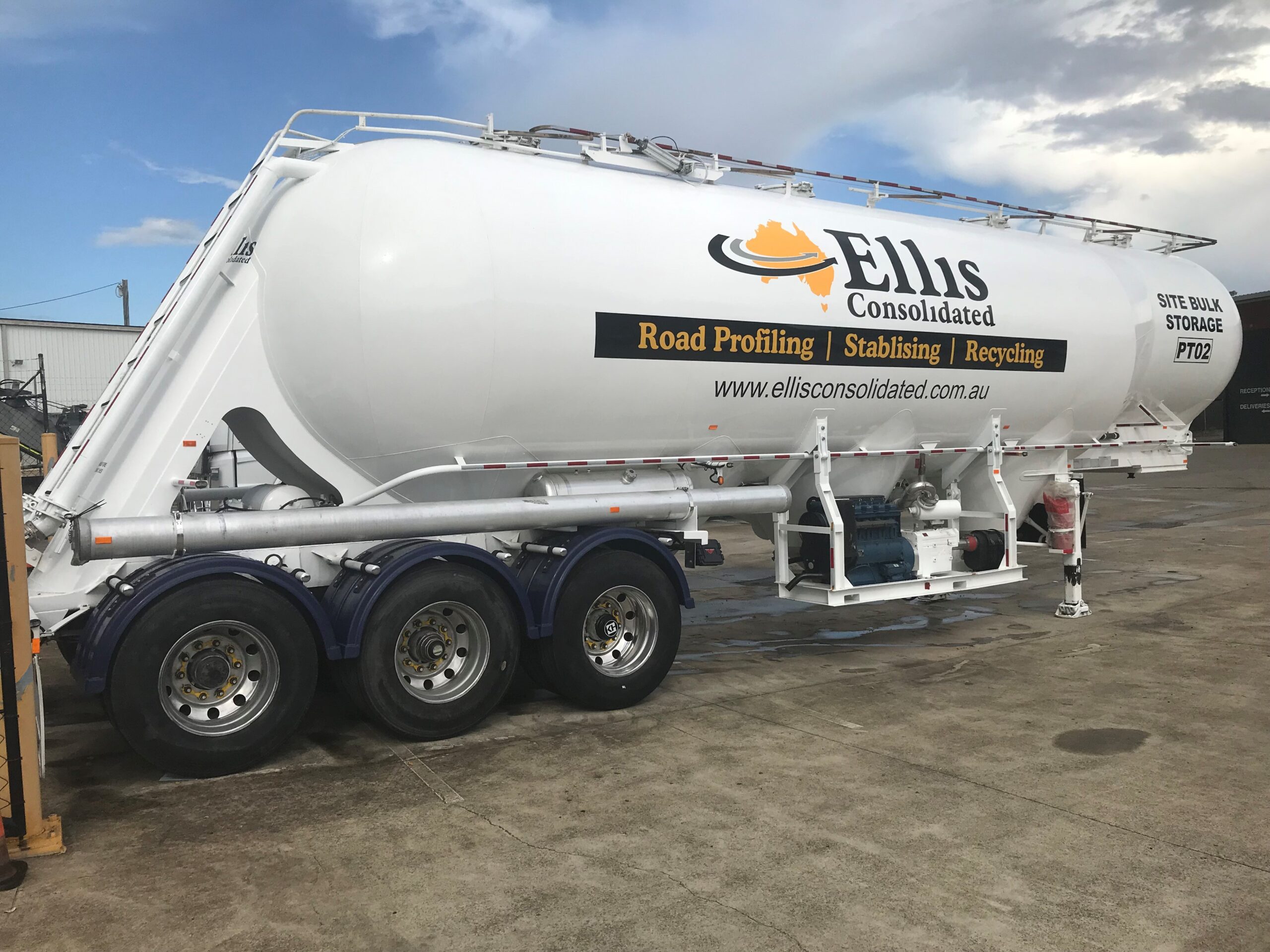 Ellis Site Bulk Storage Tanker